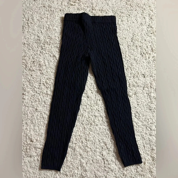 Girls Size 6X Sonoma Black Tie Leggings NWT - Picture 2 of 6
